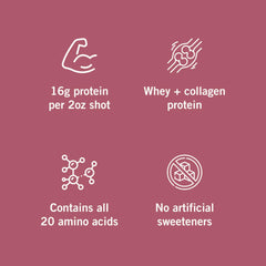 Vidafuel ingredient panel shows collagen and whey blend for complete amino acids.