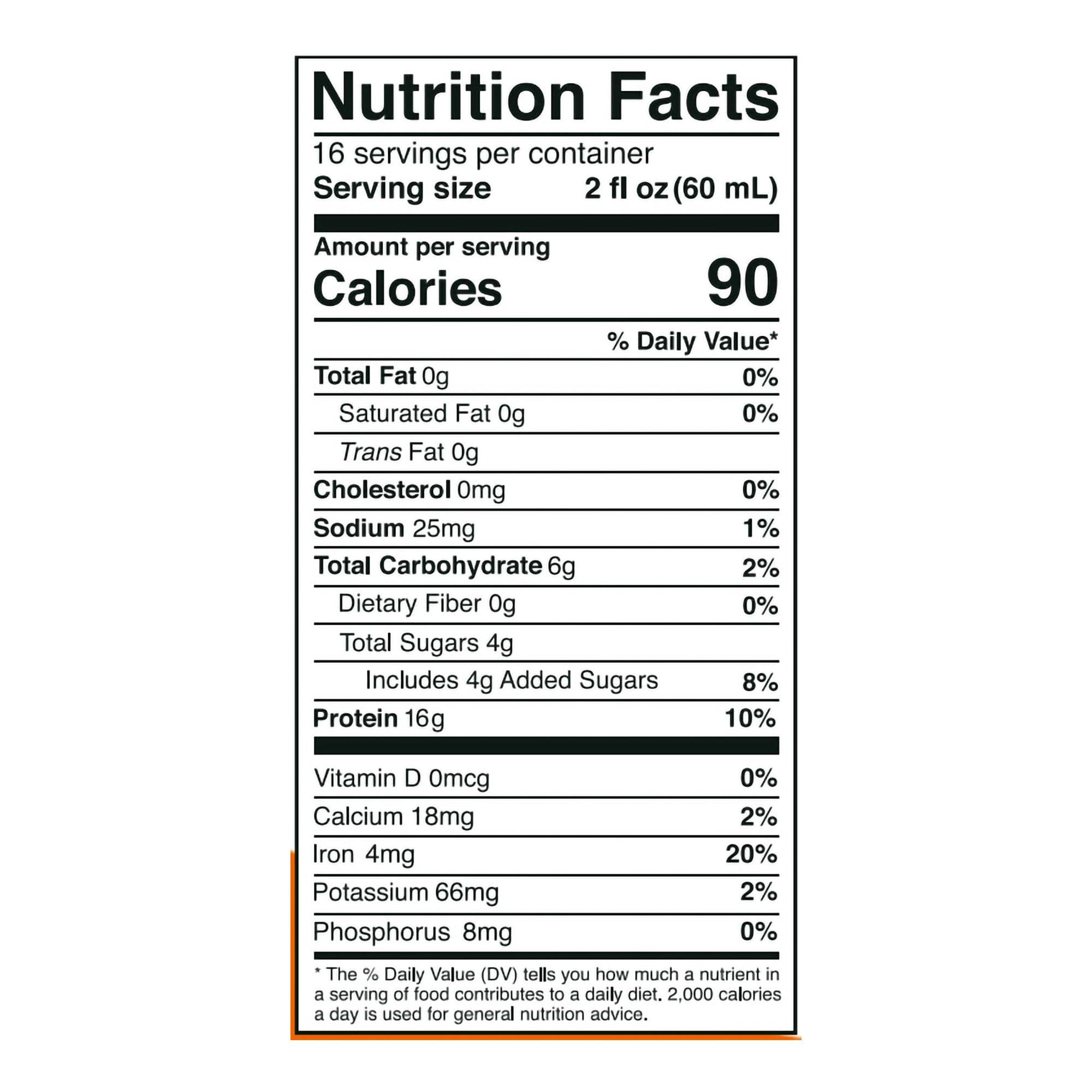 Vidafuel citrus splash showing ready-to-drink protein performance