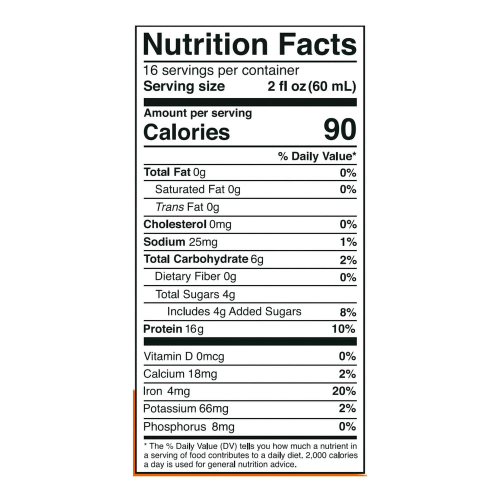 Vidafuel citrus splash showing ready-to-drink protein performance