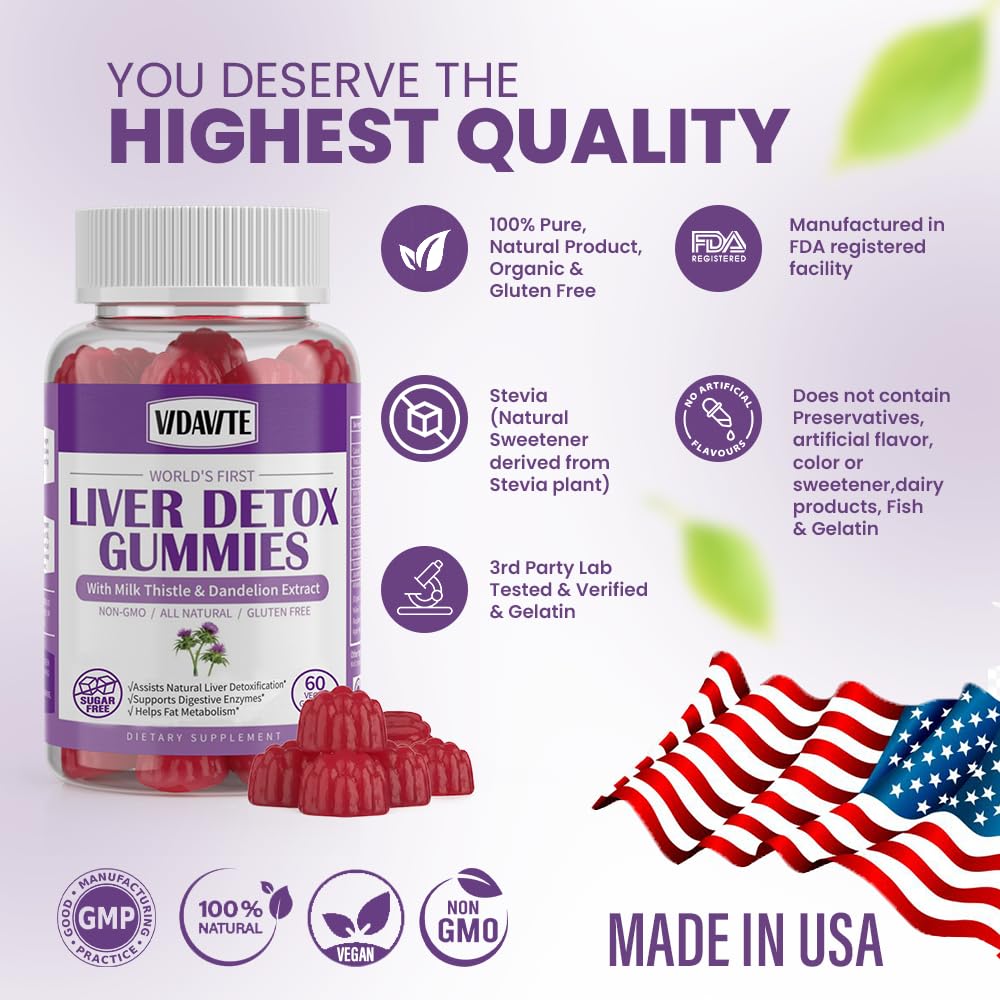 VIDAVITE's 20-herb blend image highlights antioxidant support for daily wellness.