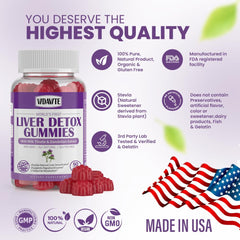 VIDAVITE's 20-herb blend image highlights antioxidant support for daily wellness.