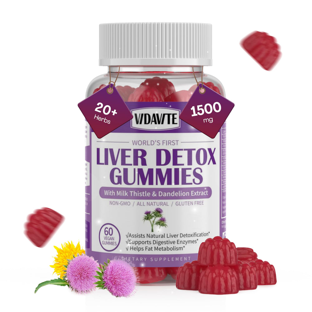 VIDAVITE bottle open gummies closeup invites trust in daily use.
