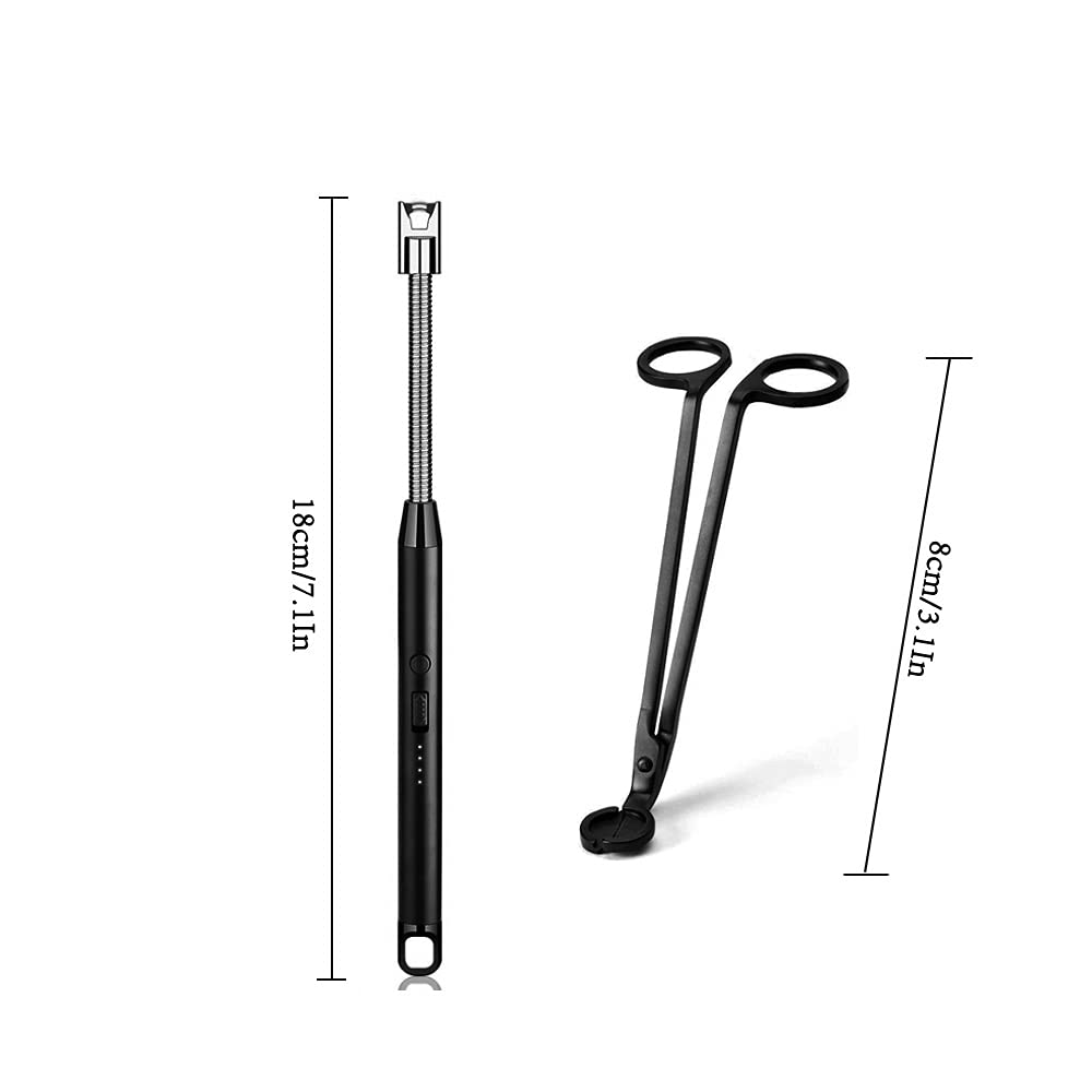 Vidisan stainless steel wick trimmer close-up, long reach for easy wick cleanup.