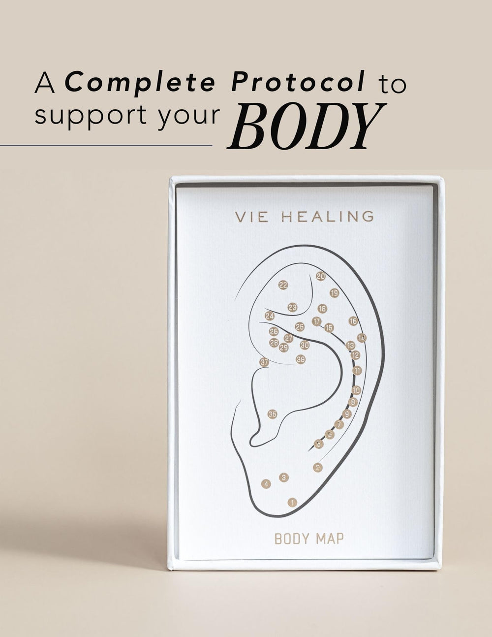 Vie Healing 24K Gold Ear Seeds relaxed user in a cozy setting demonstrates unwind potential