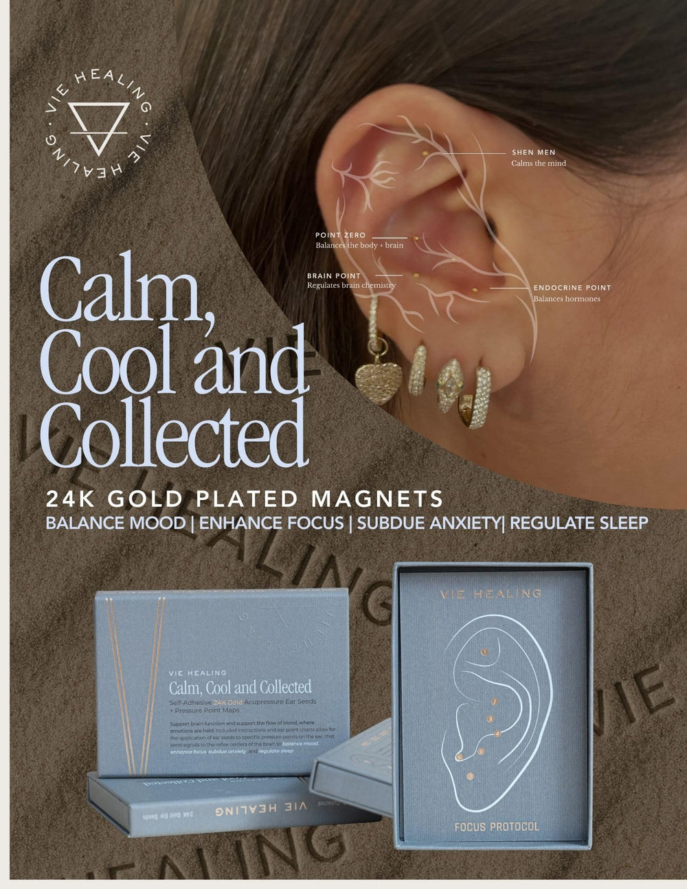 Vie Healing premium materials signal high quality gold seeds.