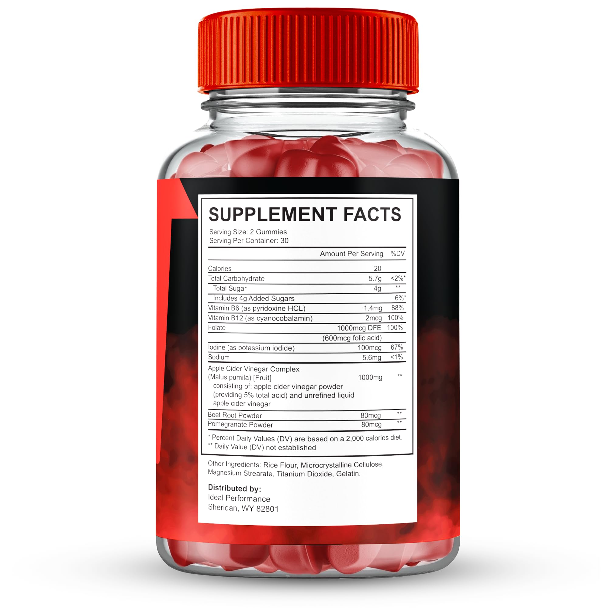 Vigor Boost Gummies close-up jar showing a tasty, convenient daily supplement.