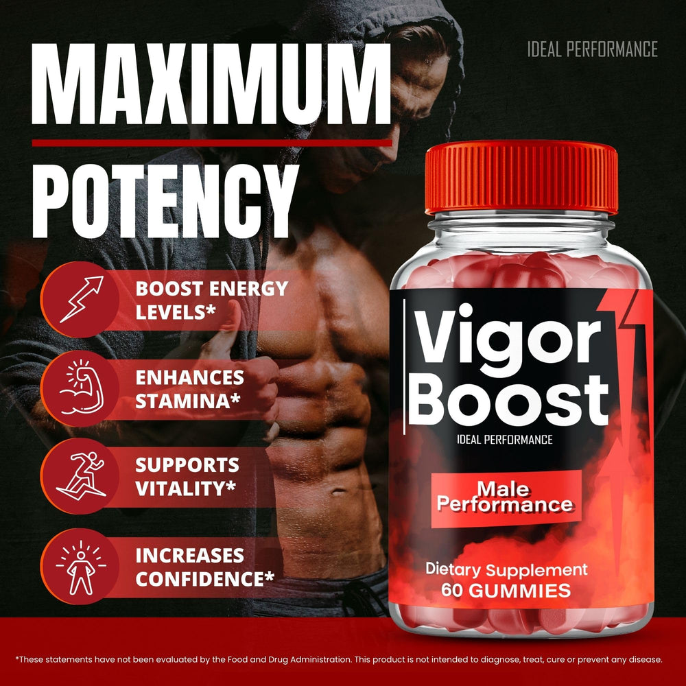 Vigor Boost Gummies daily dose visual illustrating a simple, chewable wellness routine.