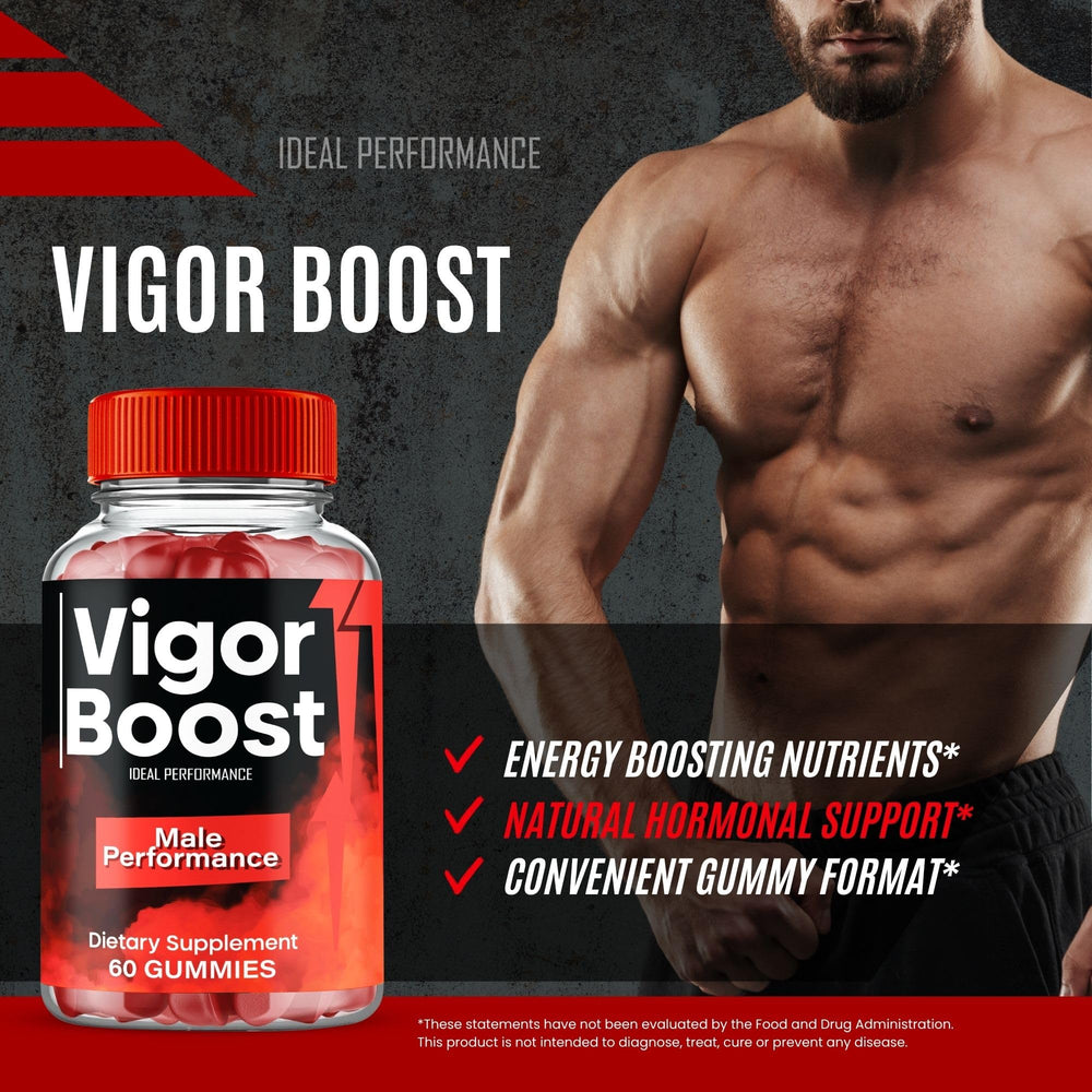Vigor Boost gummies natural ingredients highlight clean label and trust.