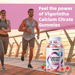 Vigorintha label highlighting magnesium and vitamin D3 inclusion.