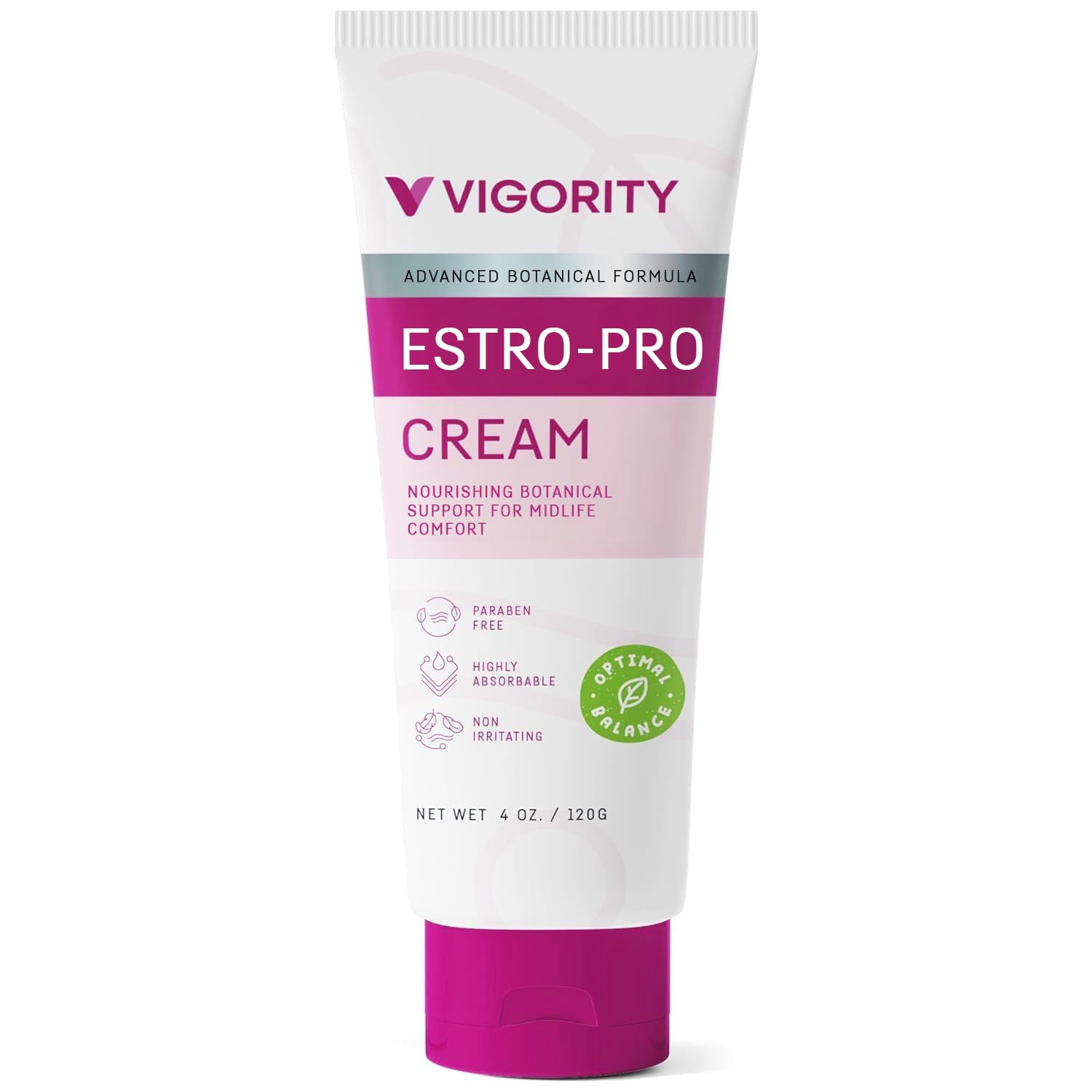 Vigority Phyto-Pro cream jar closeup for hydrating midlife skin