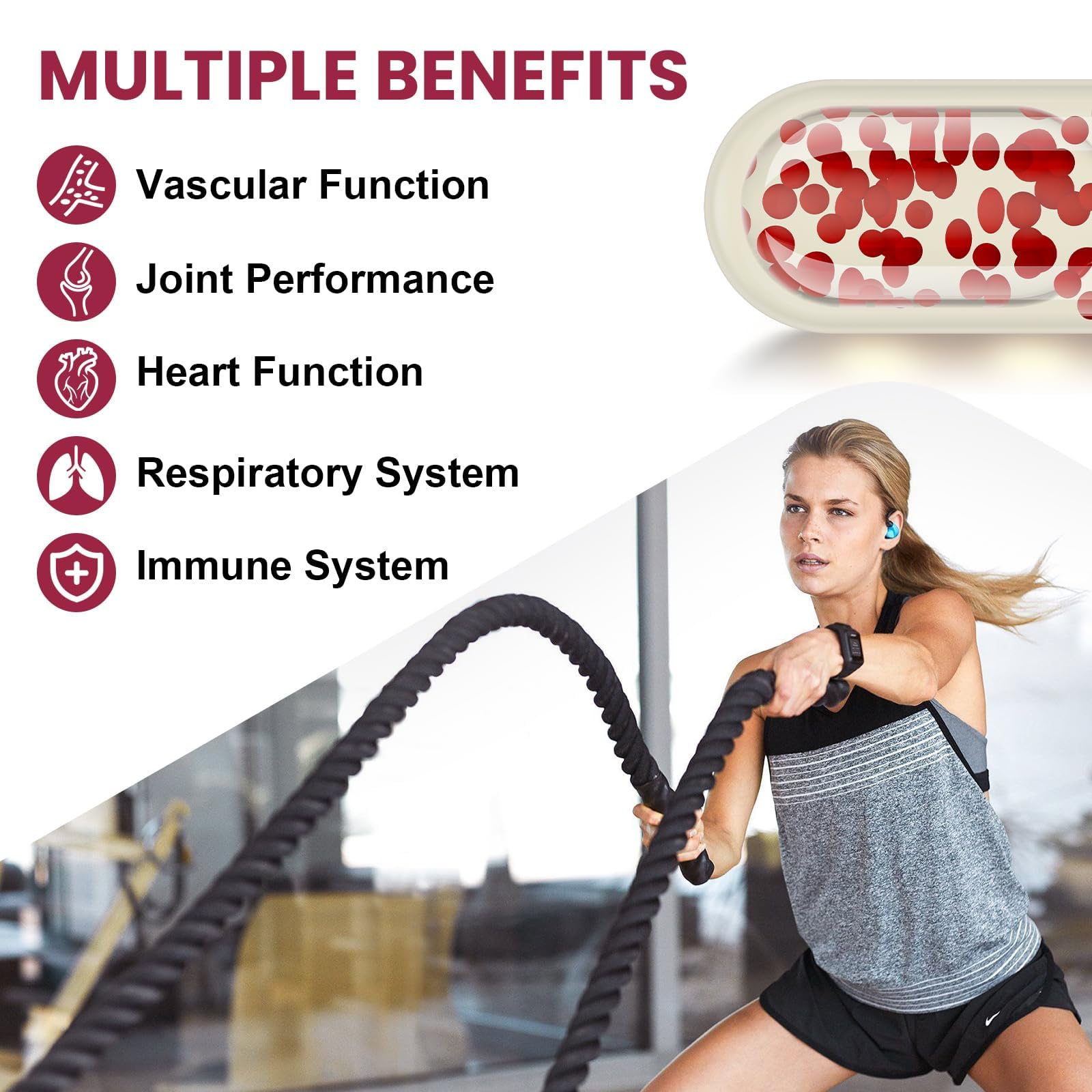 Vigorizar vitamin E softgels emphasizing nourishing antioxidant support.