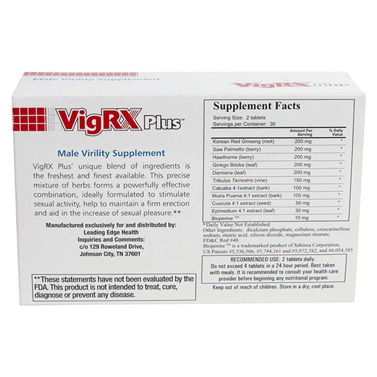 VigRX Plus 3-box packaging for a three-month supply