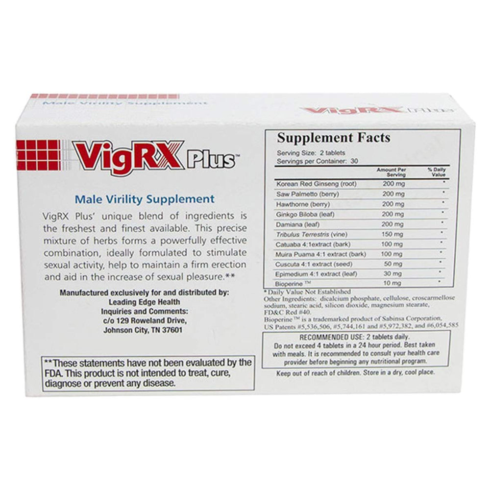 VigRX Plus 3-box packaging for a three-month supply