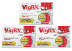 VigRX Plus daily supplement bottle front view, supporting a simple everyday wellness routine.