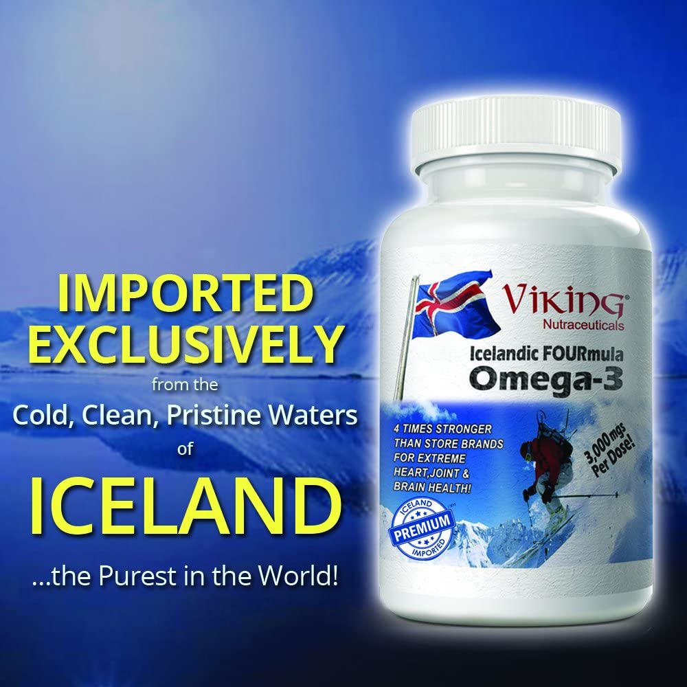 Viking Icelandic Fourmula dolphin-safe logo endorses responsible harvesting practices