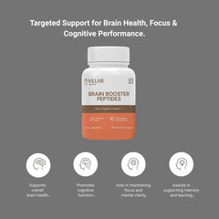 Villar Biotech nootropic capsules packaging ready for study sessions