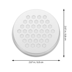 Villcase polished aluminum diffuser tin offers smooth, burr-free handling.