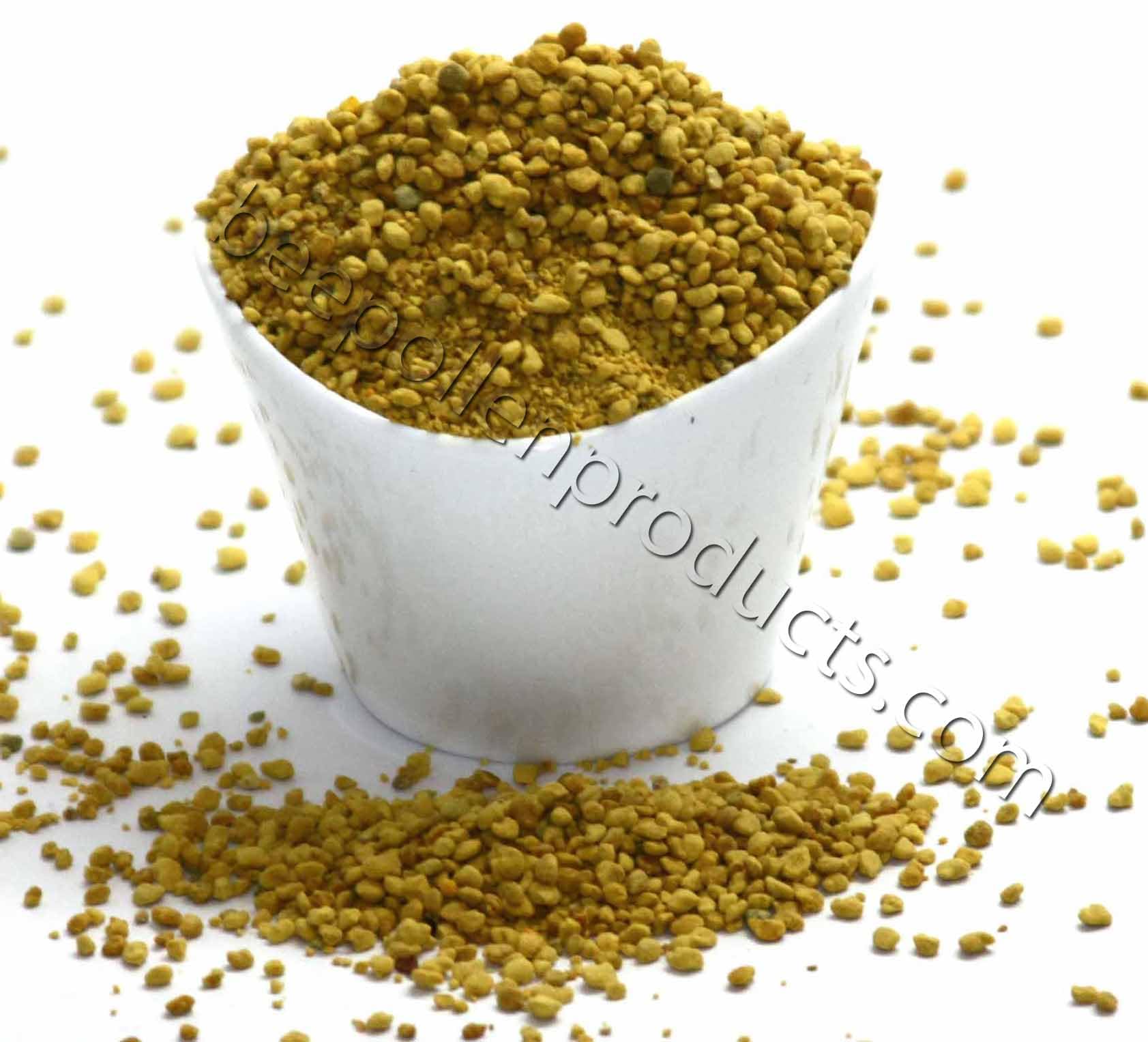 Vilmark bee pollen granules, 2 lb pack, versatile topping for foods.
