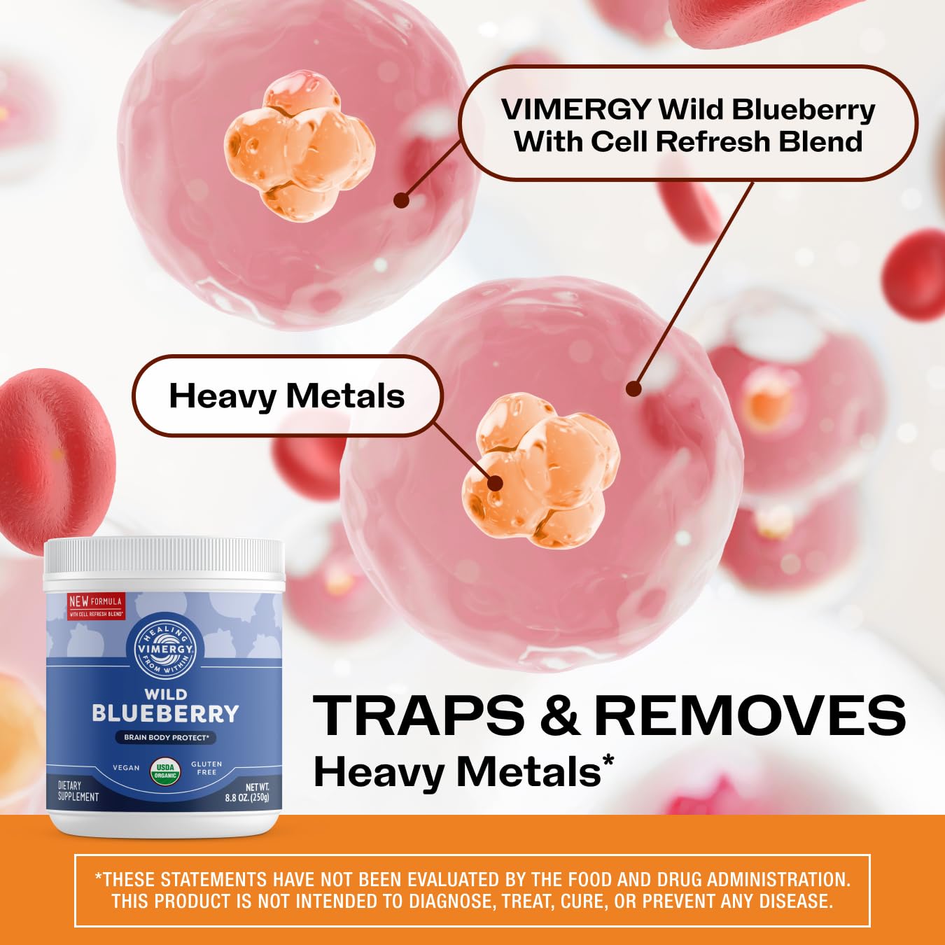 Vimergy Brain Body Protect packaging on shelf suggesting detox and cognitive support ideas