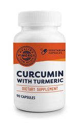 Vimergy Curcumin liquid capsules bottle for fast absorption and daily mobility support