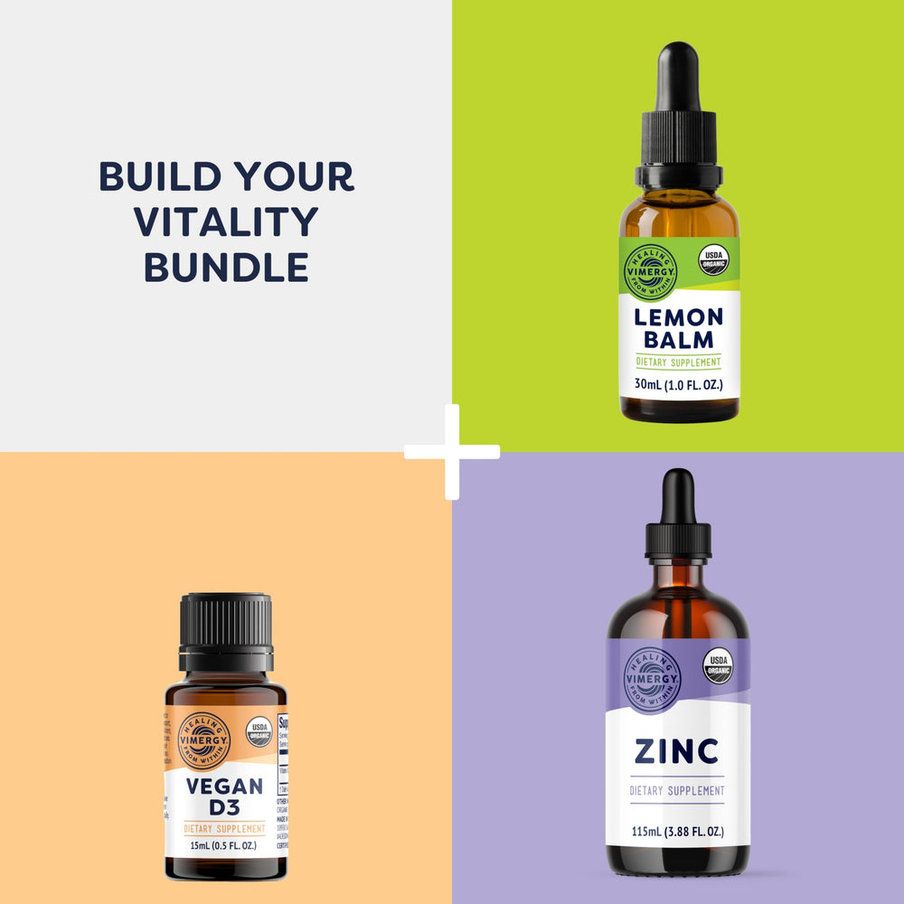 Vimergy organic certifications seal signaling non-GMO and organic quality.