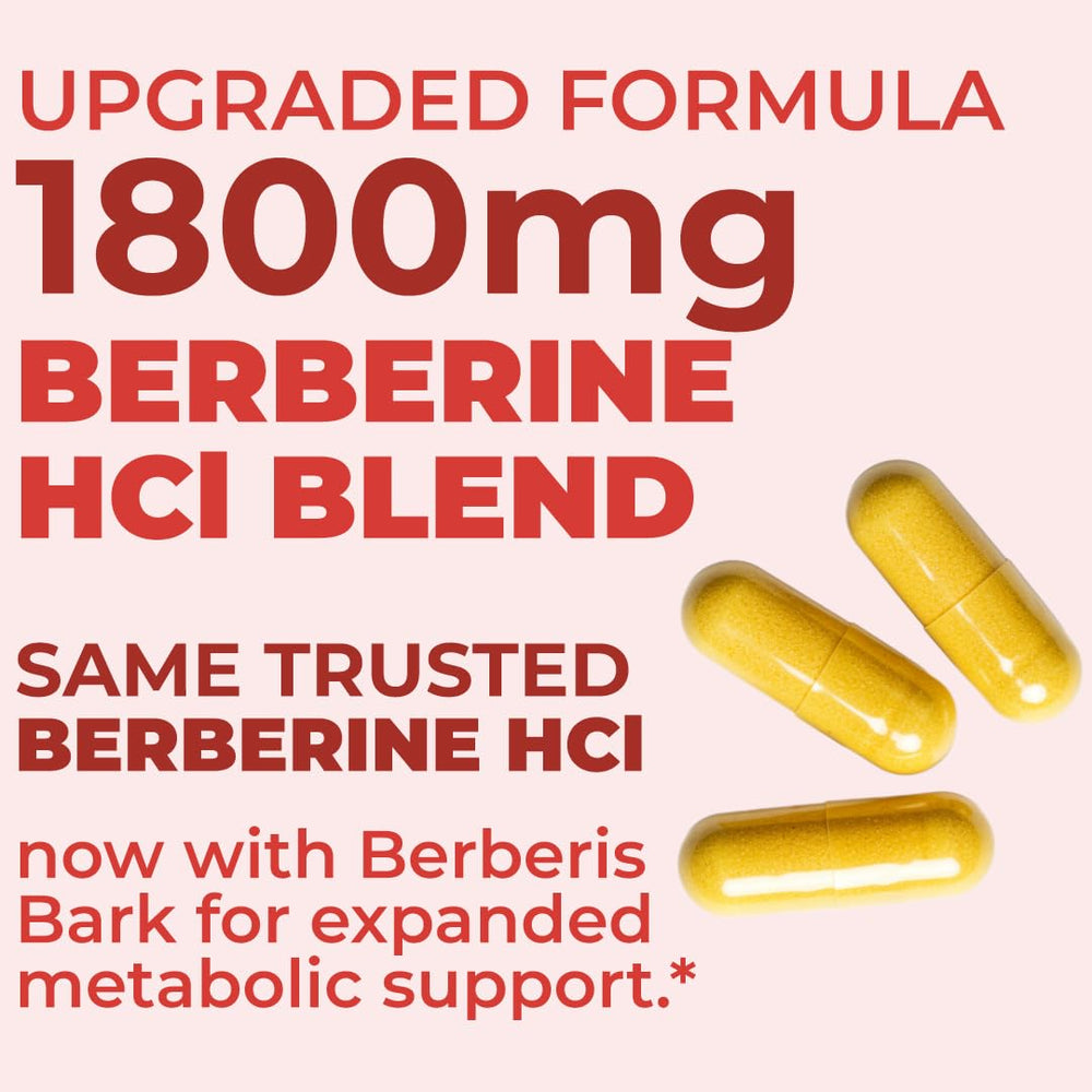 Morning routine with Vimerson Health Berberine capsules beside a cup.