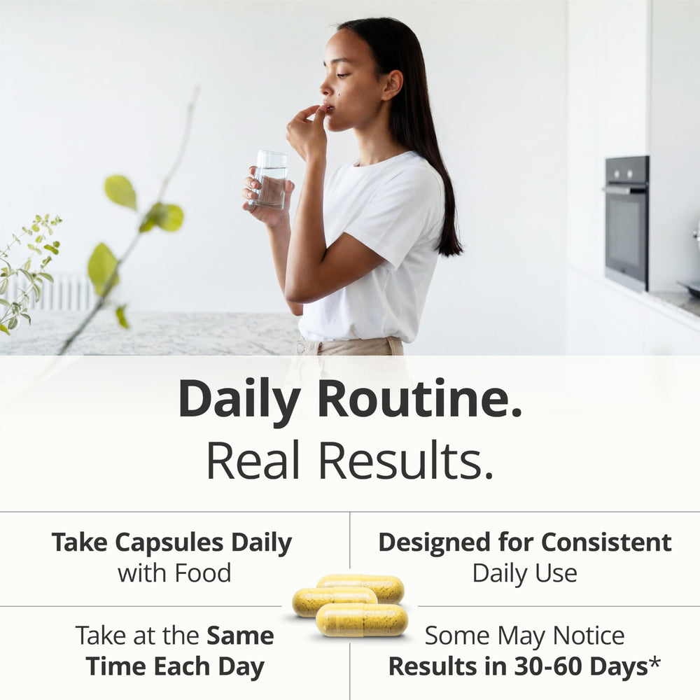 Vimerson Health bottle on a shelf communicates convenient 30-day supply.