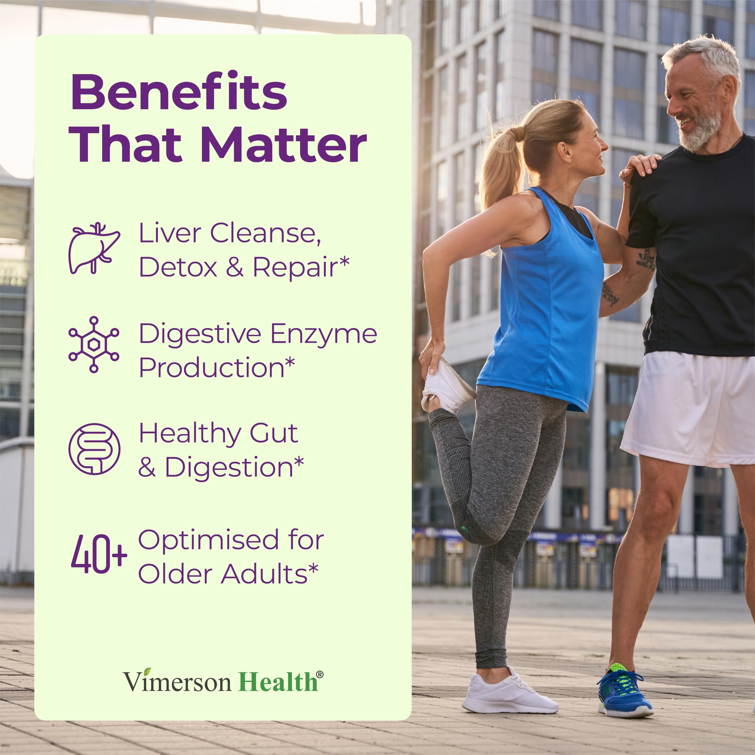 Vimerson Health dandelion root bottle promotes balanced digestion and detox potential.