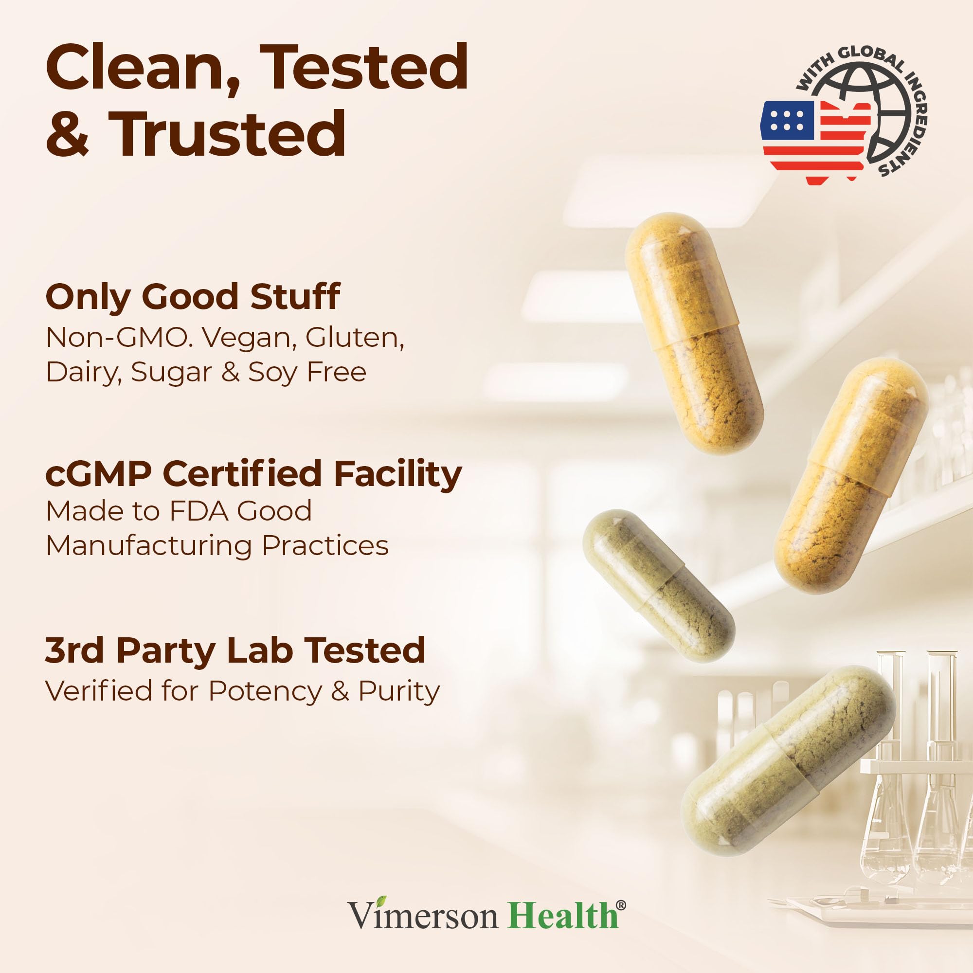 Vimerson Health Ginger root image suggesting digestive comfort and wellness