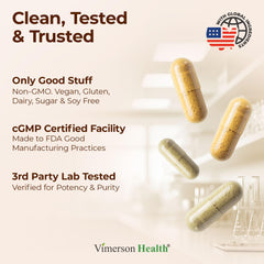 Vimerson Health Ginger root image suggesting digestive comfort and wellness