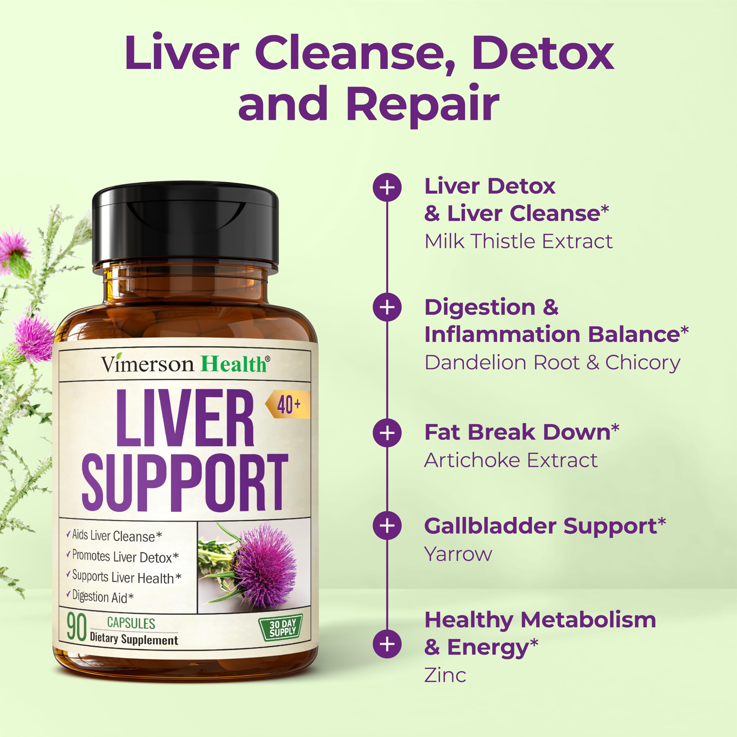 Vimerson Health lipase-protease bottle aids fat and protein digestion.