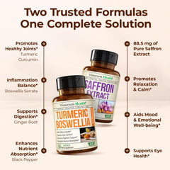 Vimerson Health organic turmeric powder bottle closeup for antioxidant support