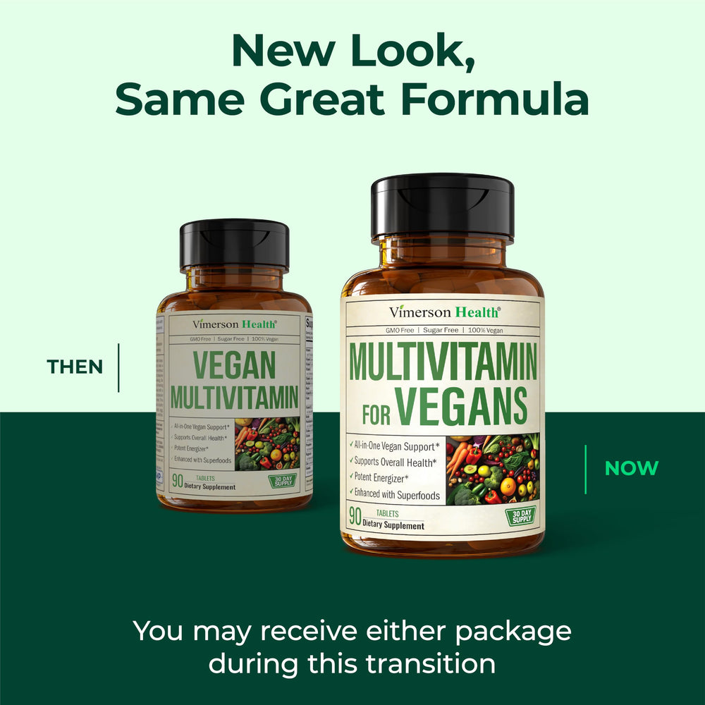 Vimerson Health flip-top bottle packaging for convenient daily dosing