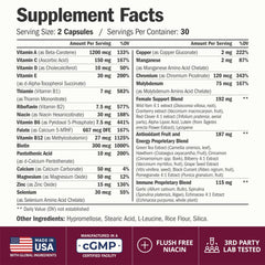 Close-up of 5-MTHF folate in Vimerson Health multivitamin
