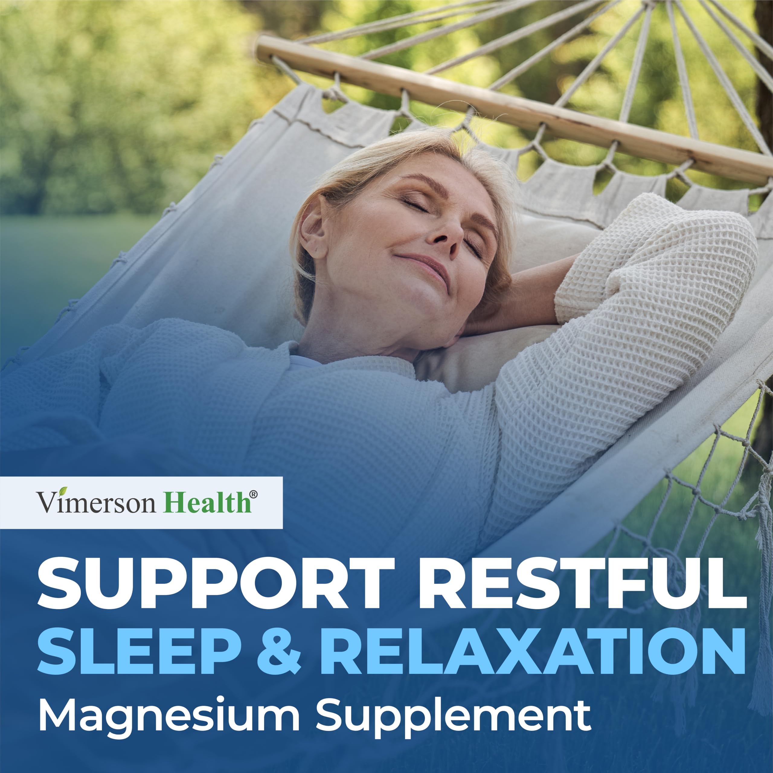 Vimerson Health magnesium glycinate supports women’s wellness within active days.