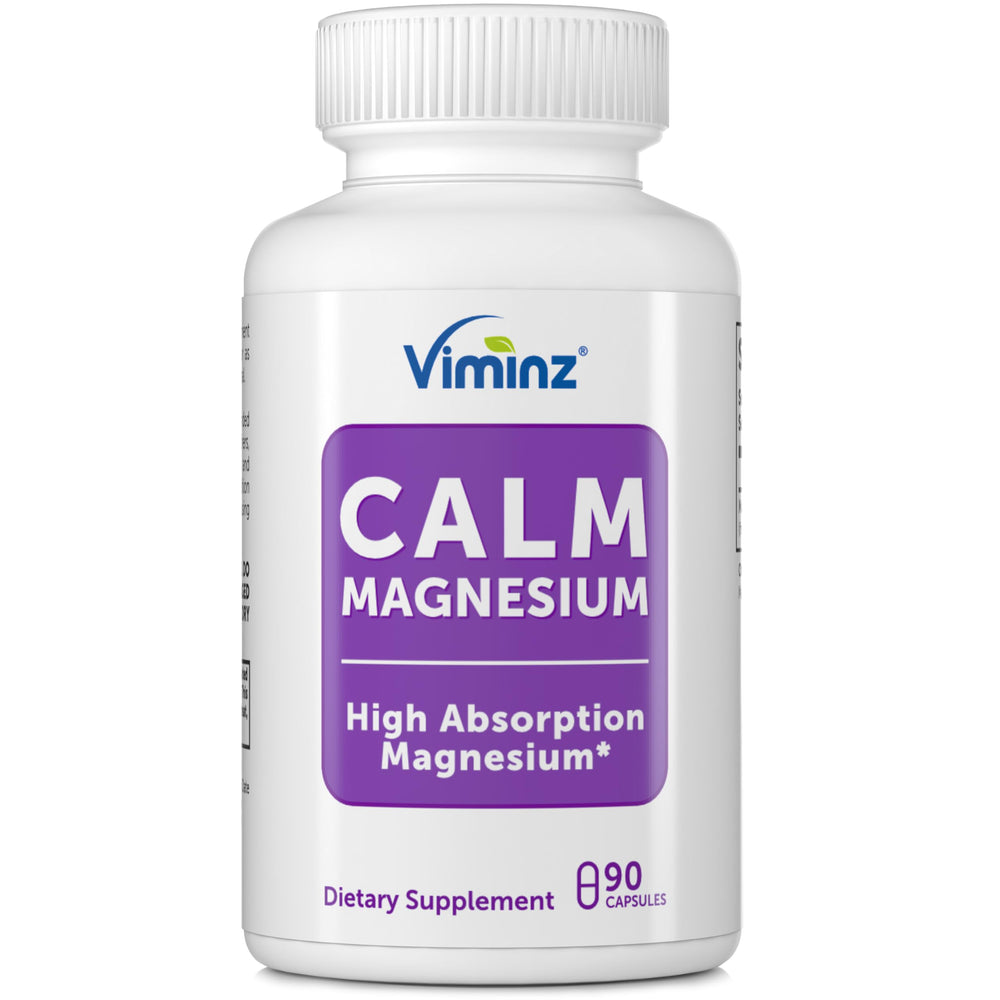 Viminz Calm Magnesium bottle supports daily wellness