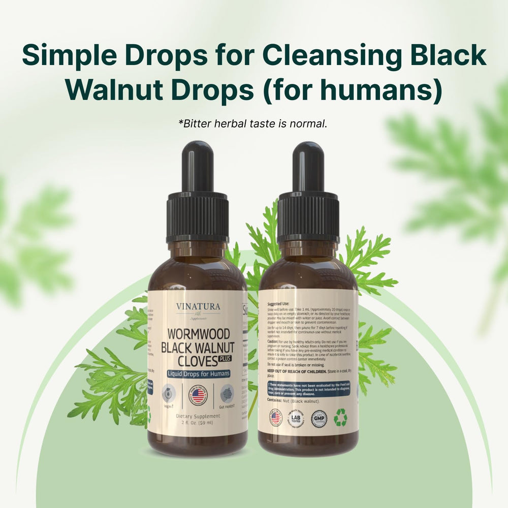 VINATURA Bottle displays a herb-forward blend for everyday balance and wellness.