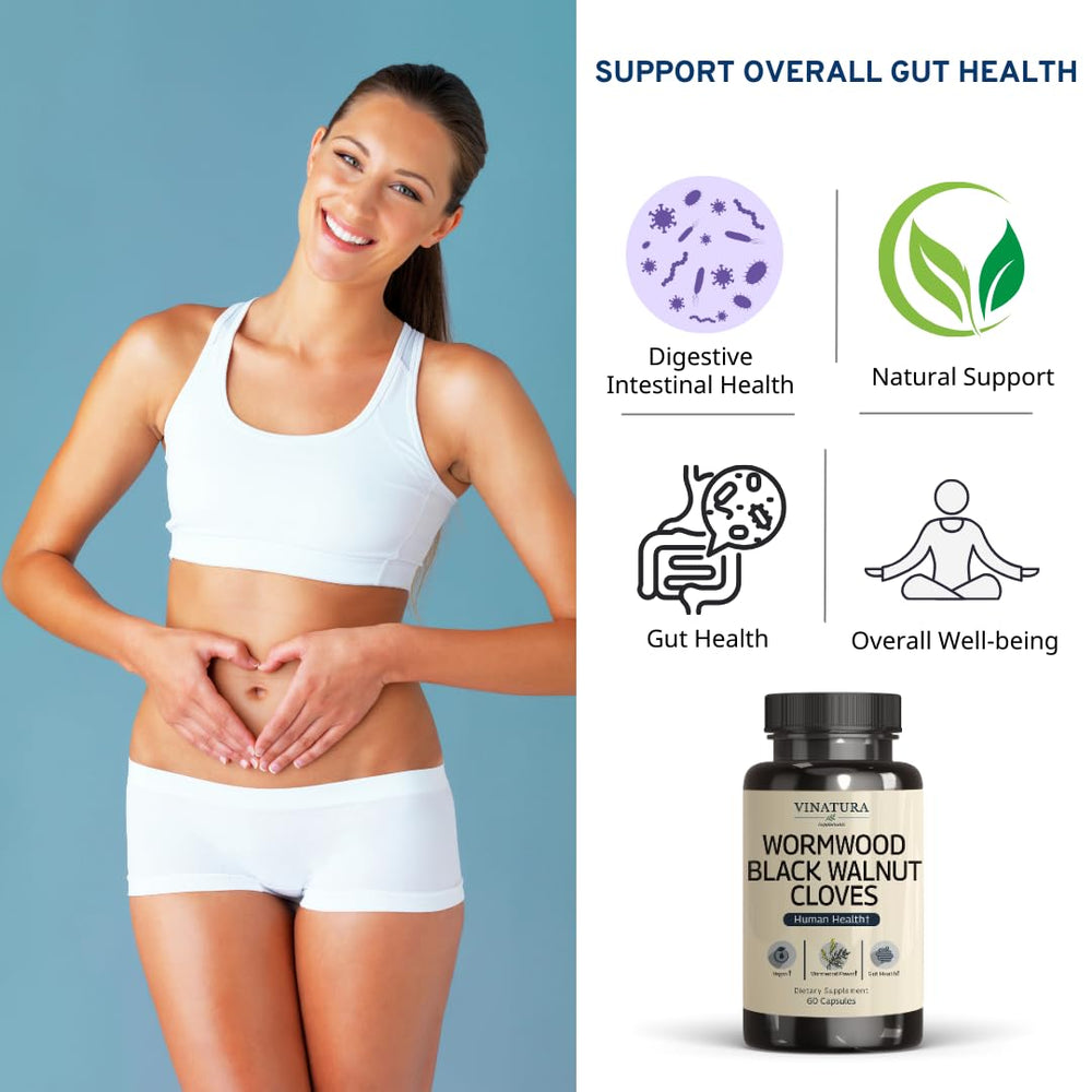 VINATURA vegan formula capsule image emphasizes plant-based wellness.