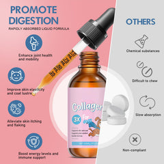 Vincofoo Healthy Petz collagen coat close-up showing shine and softness after use