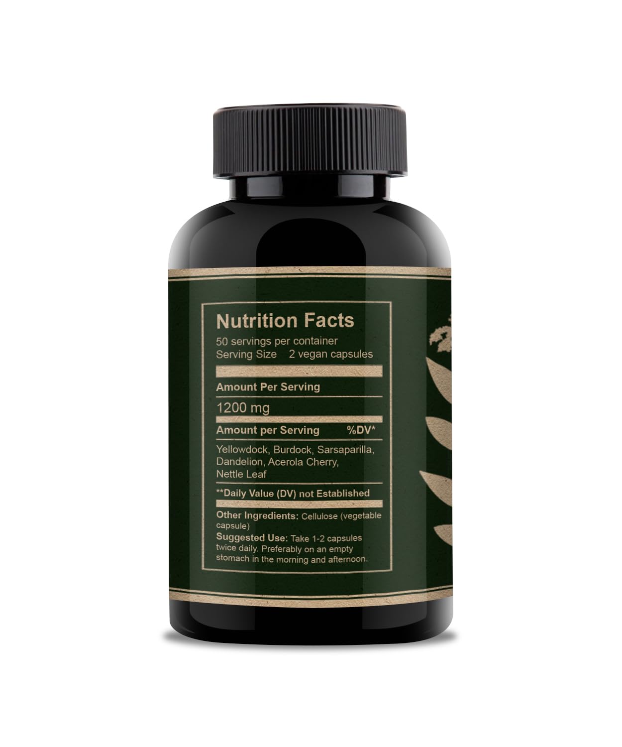 Vines Yard Iron Pill Plus capsules—vegan, easy daily energy support