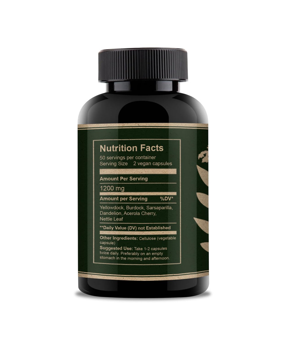 Vines Yard Iron Pill Plus capsules—vegan, easy daily energy support