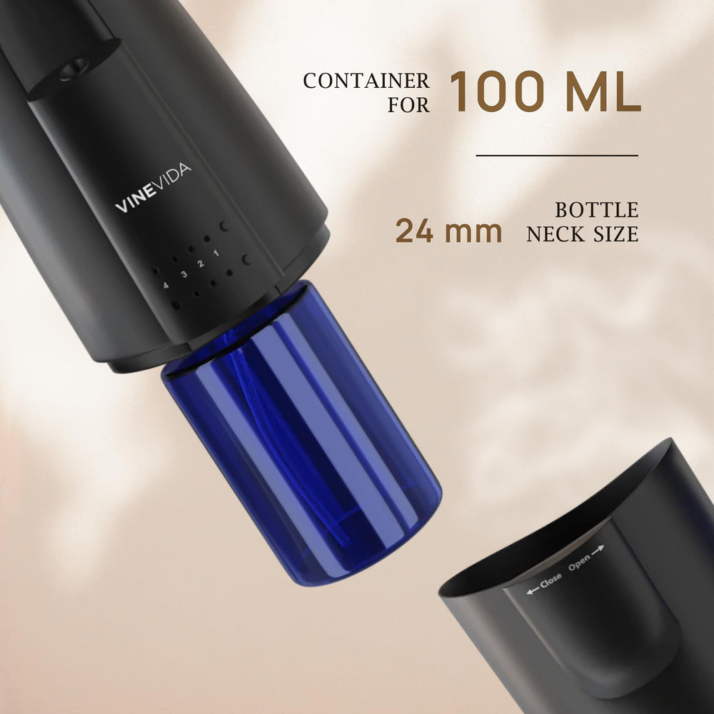 VINEVIDA control panel close-up for effortless scent control.