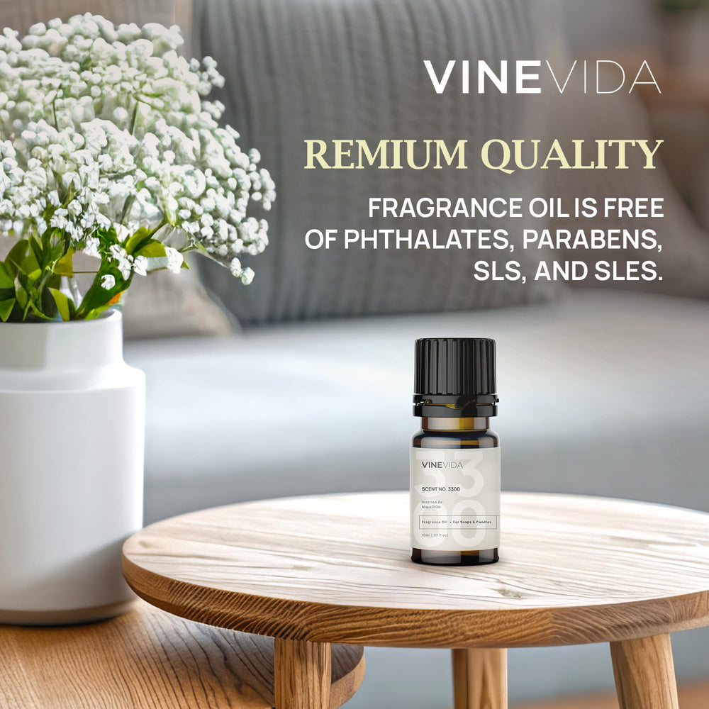Vinevida fragrance oil for car freshies creates quick, pleasant automotive scent updates.