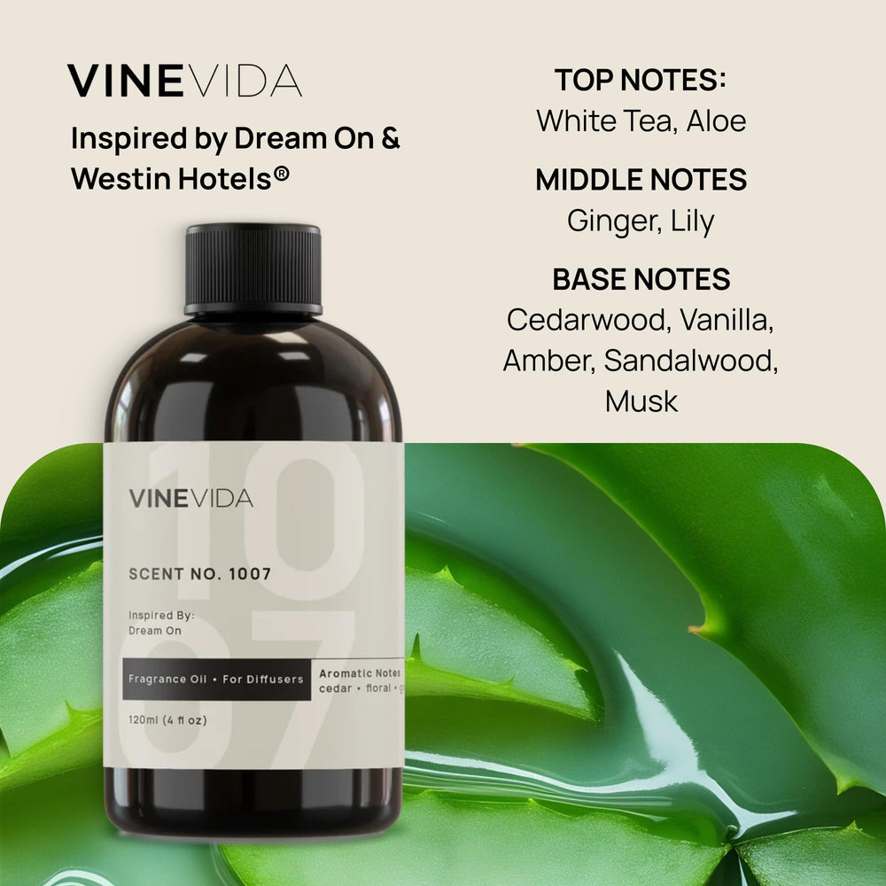 VINEVIDA hotel fragrance oils trio, ideal for guest spaces.