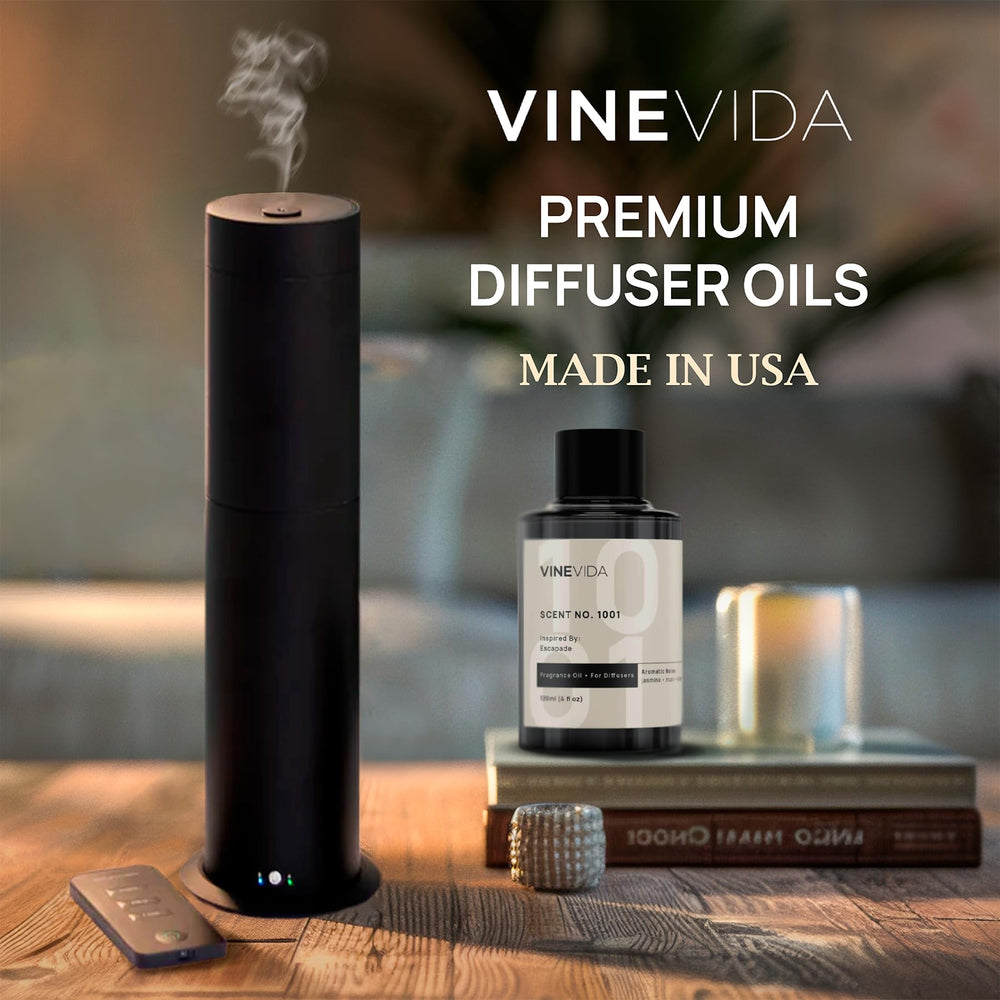 VINEVIDA serene room ambience image highlighting hotel-inspired aroma.