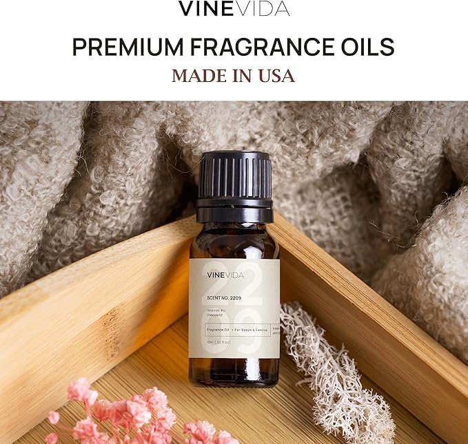 VINEVIDA Soap making essential oils enrich handmade bars with fragrance