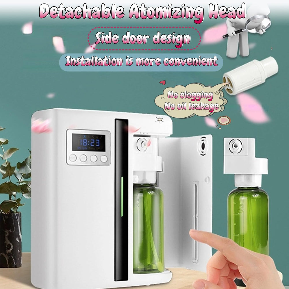 VINGVO Scent Diffuser detachable head for easy oil replacement.