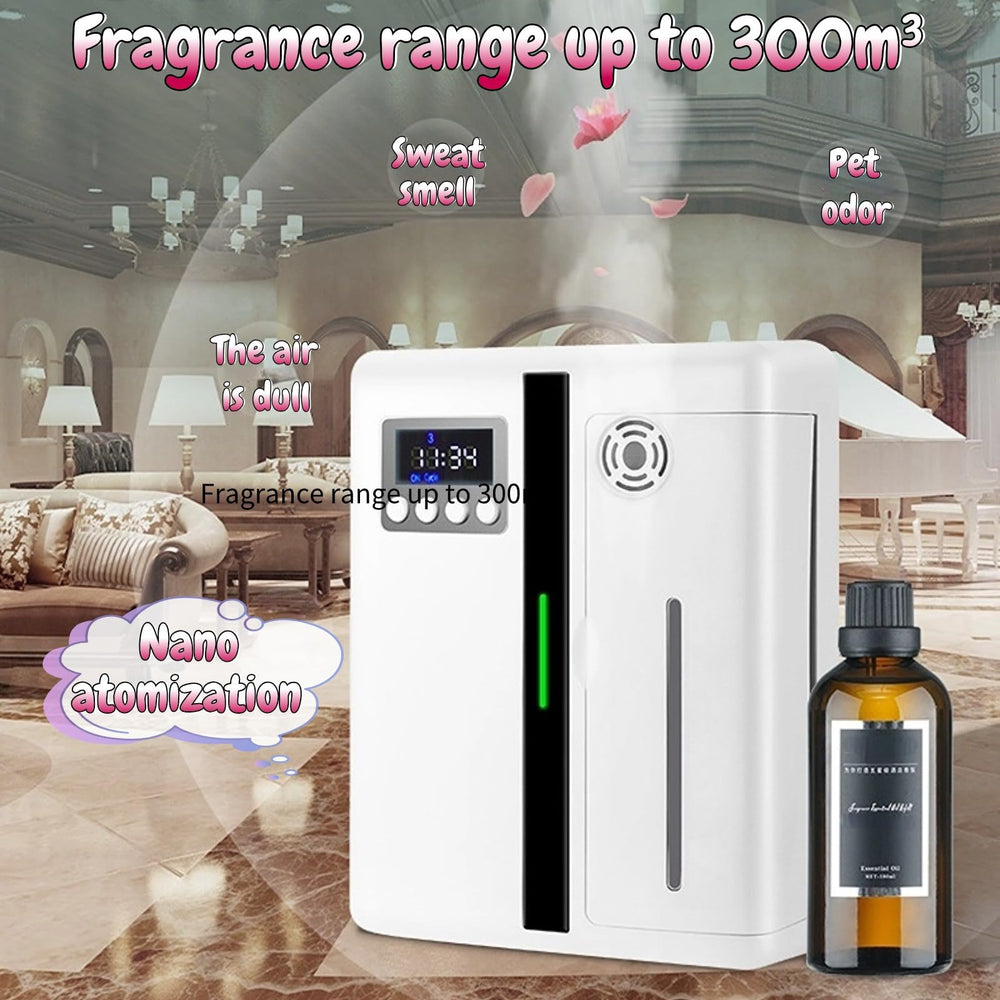 VINGVO Scent Diffuser quiet operation suits bedrooms.