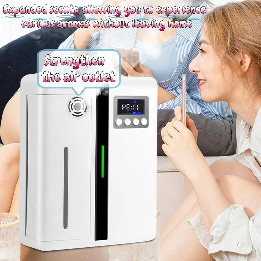 VINGVO Scent Diffuser water tank access simplifies refilling.