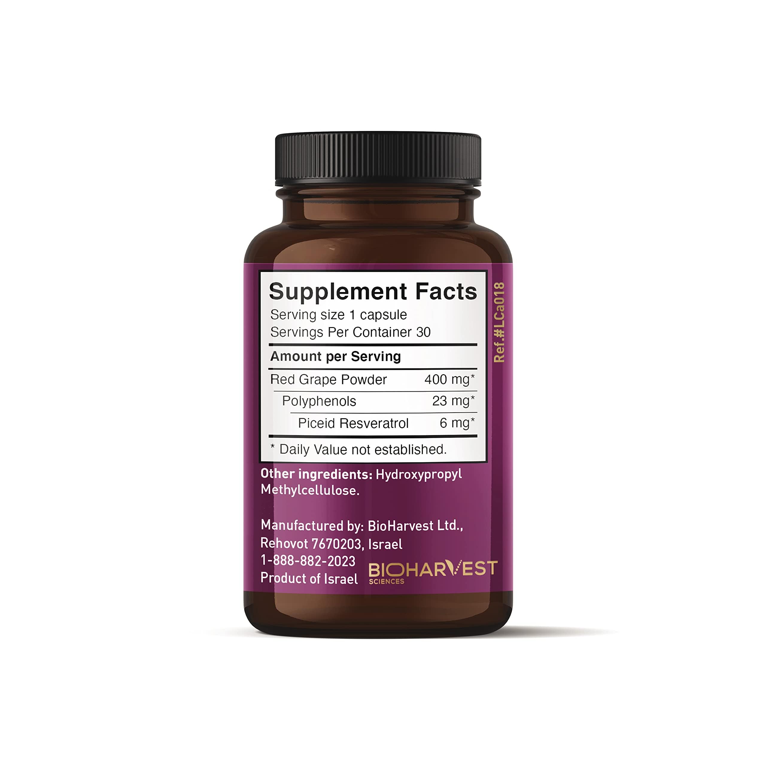 VINIA logo on bottle highlighting science-backed formulation.